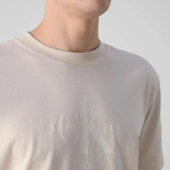 Calvin Klein Ανδρική κοντομάνικη μπλούζα Shiny Monologo Tee